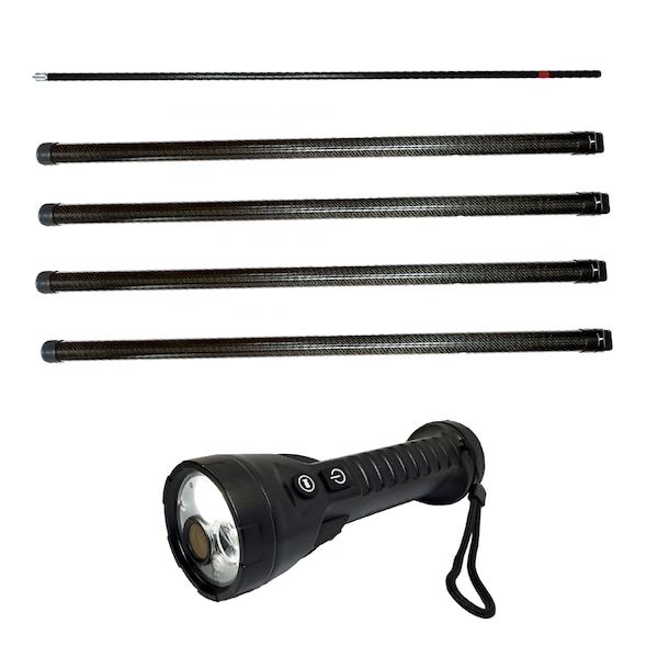 Vividia Pole Telescopic Inspection Camera, 3m Long, Carbon Fiber, F5 Camera WPC 300 F - main
